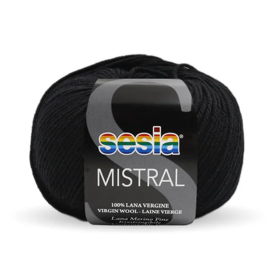 Mistral Sesia 100% LANA MERINO FINE IRRESTRINGIBILE
