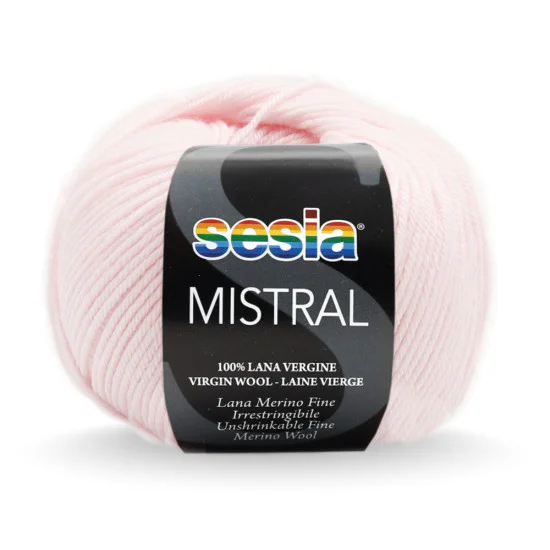 Mistral Sesia 100% LANA MERINO FINE IRRESTRINGIBILE