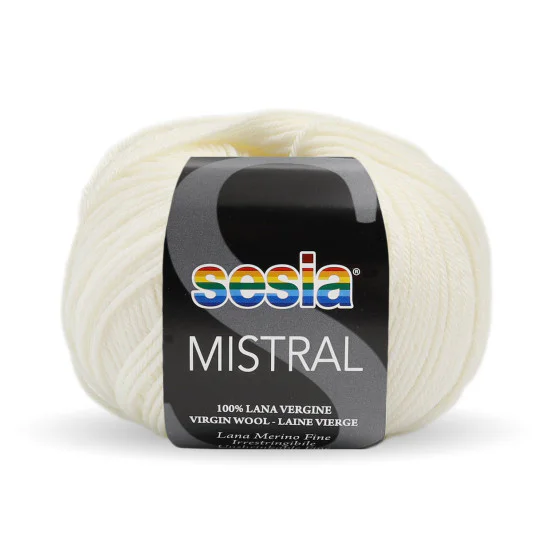 Mistral Sesia 100% LANA MERINO FINE IRRESTRINGIBILE