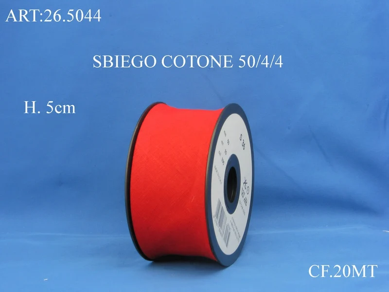 Sbieco cotone 50/4/4 cf.20mt