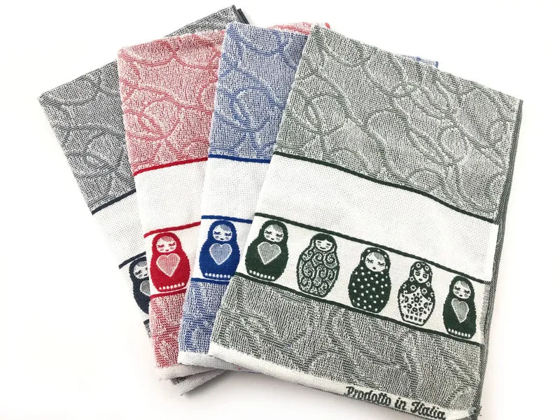 Strofinaccio aida colorato cf.6pz