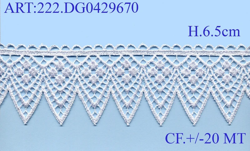 Macrame colorato cf.13,50 mt