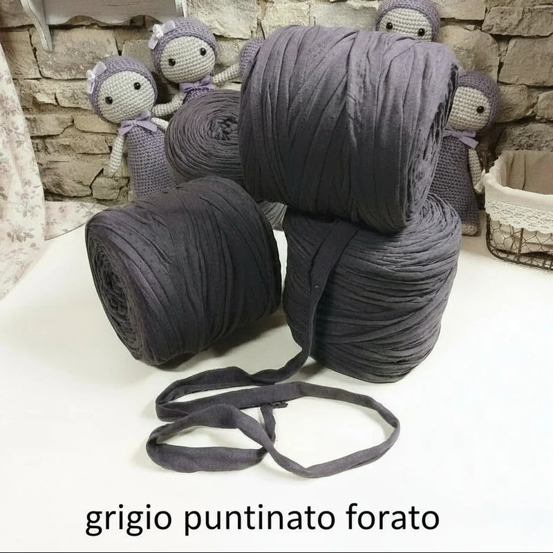Fettuccia borse maglina x uncinetto 8/12 Stock fine serie alta 2-5 cm