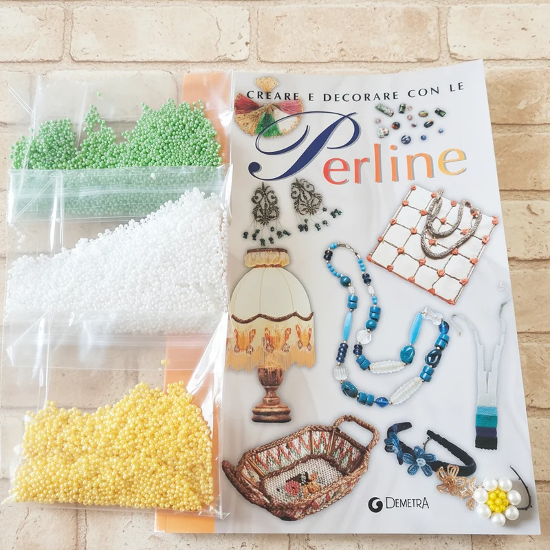 Margherite perline kit e progetti oggetti creare decorare manuale