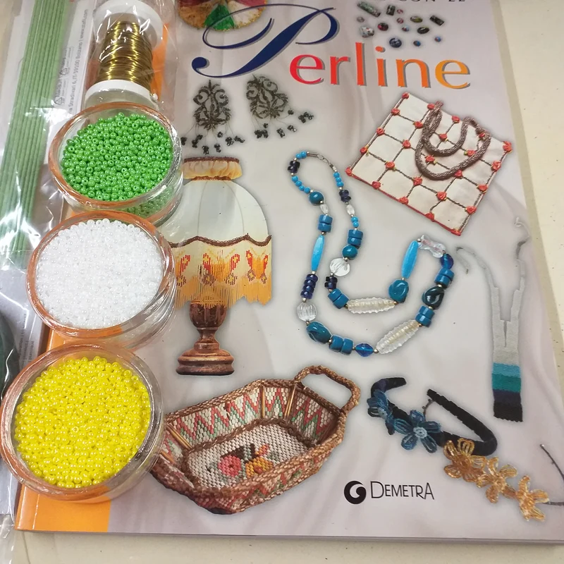 Margherite perline kit e progetti oggetti creare decorare manuale