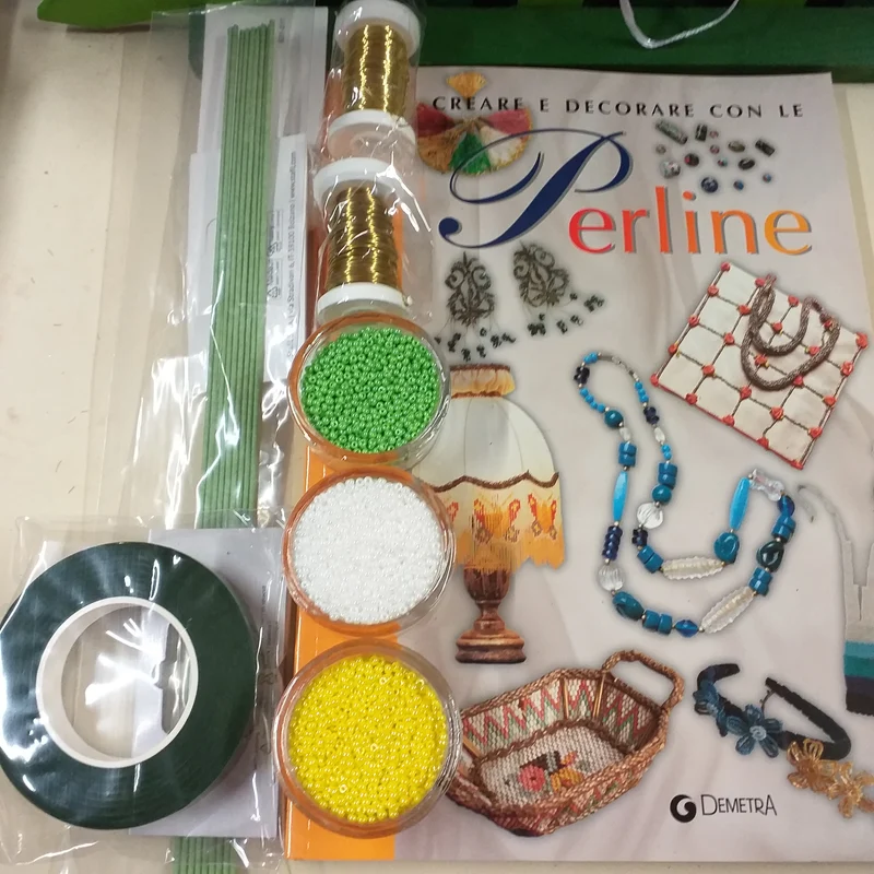 Margherite perline kit e progetti oggetti creare decorare manuale