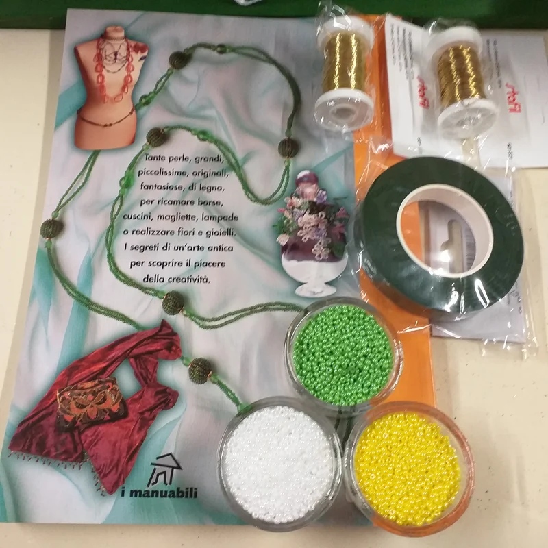 Margherite perline kit e progetti oggetti creare decorare manuale