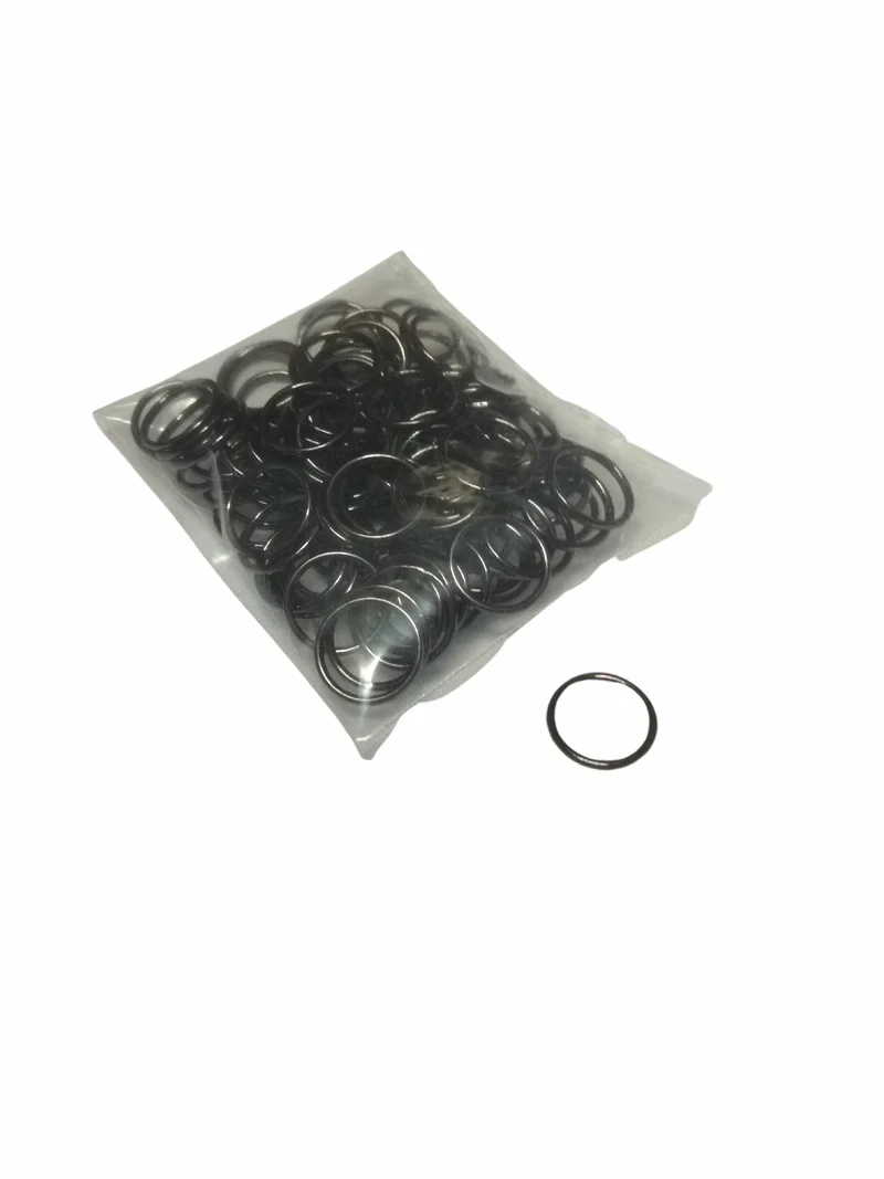 Ganci per Corsetteria Anelli Reggiseno in Metallo Chiusi 3 Colori 6 Misure