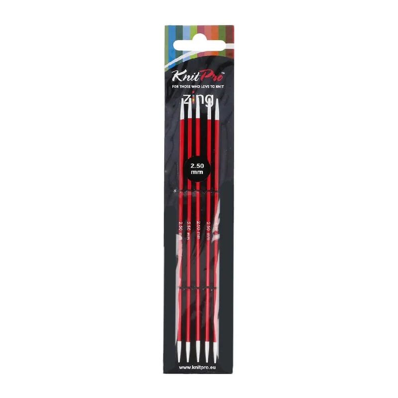 KnitPro Zing Aiguilles à chaussettes 15cm