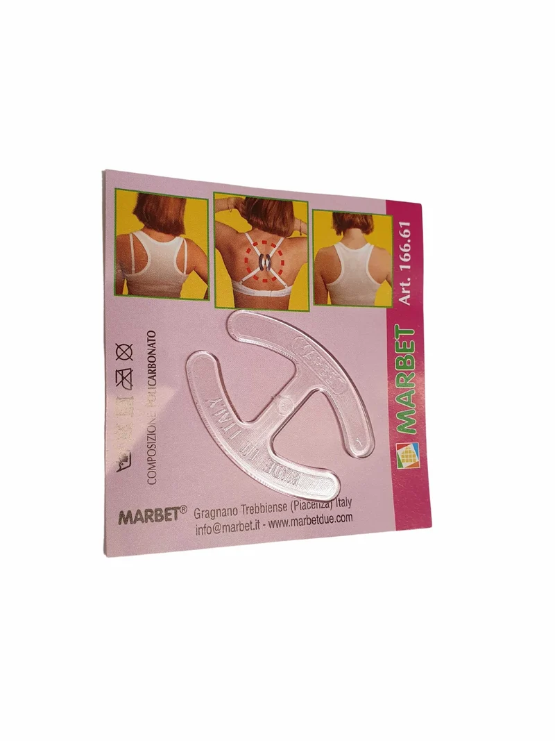 Gancio all'Americana per Nascondere le Spalline del Reggiseno Marbet