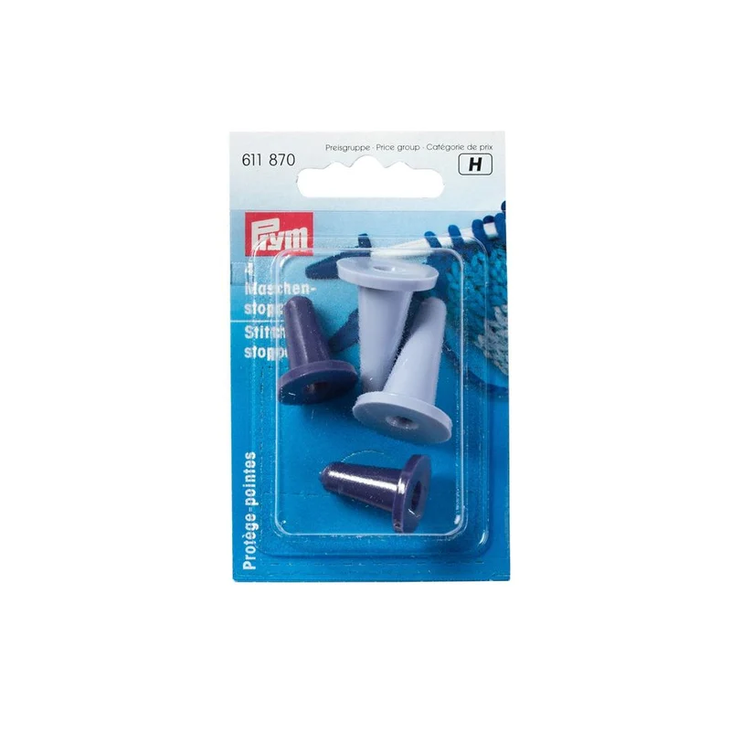Salvapunte tappi in plastica per ferri da maglia Prym art. 611870