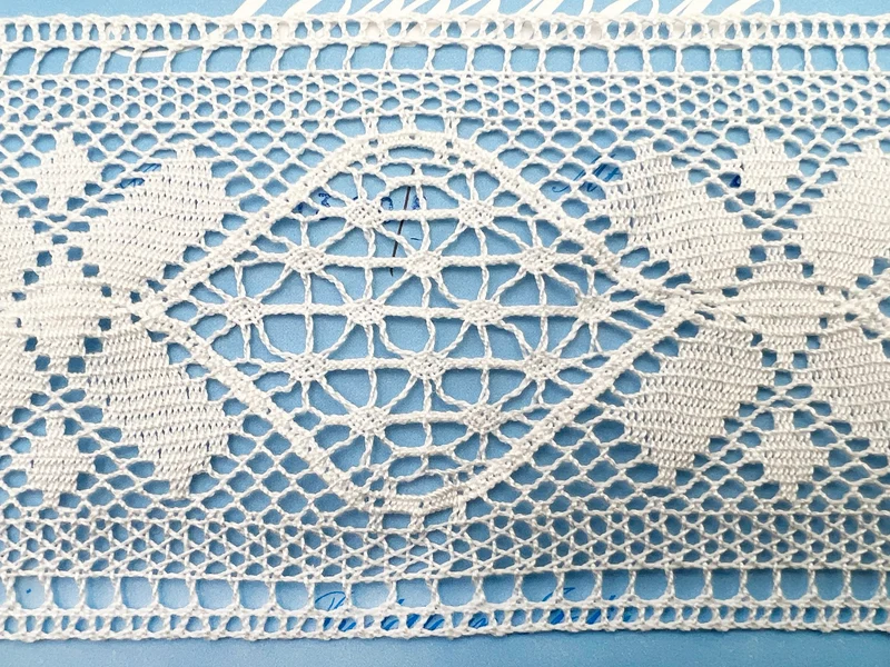 Pizzo 0380t bianco cm 9,5 cf.20mt.