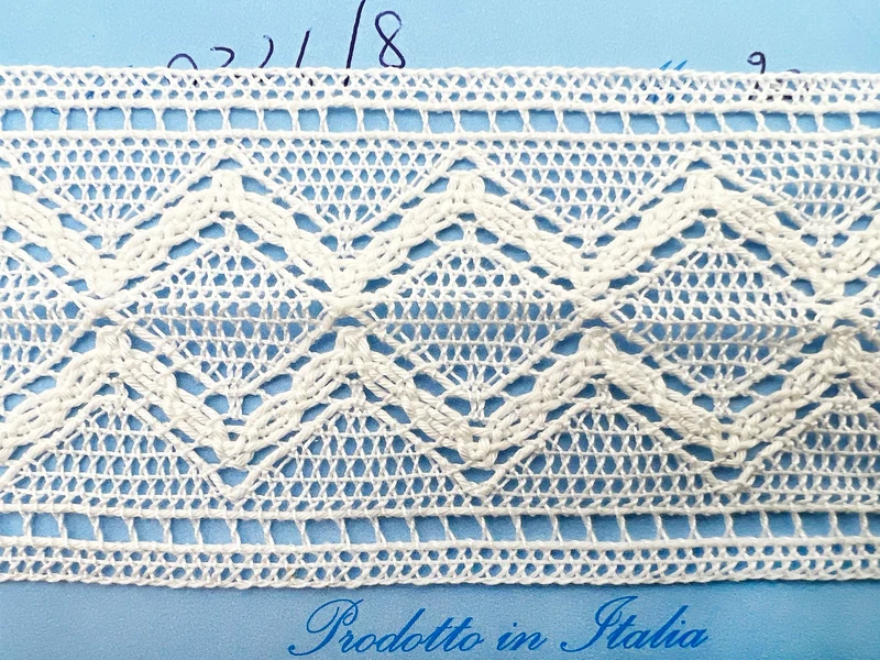 Pizzo 0127 bianco cm 6,5 cf.20mt.
