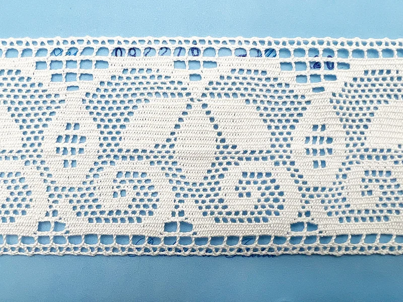 Pizzo 0922t bianco cm 7 cf.20mt.