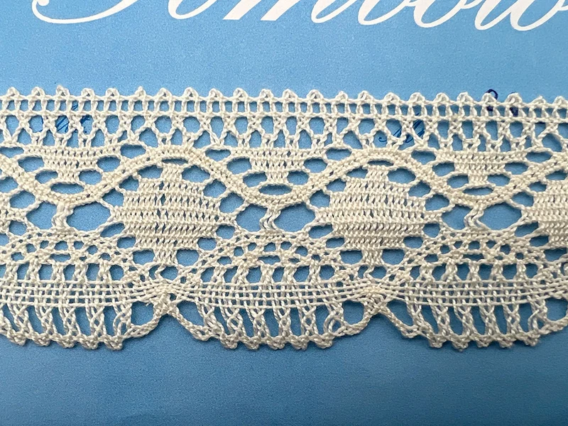 Pizzo 0955 panna cm 5 cf.20mt.