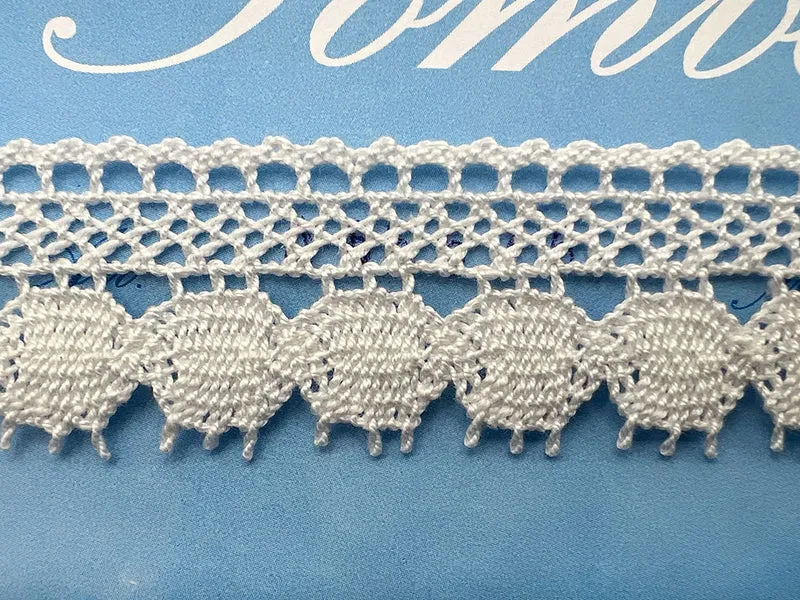 Pizzo 0655 panna cm 3 cf.20mt.