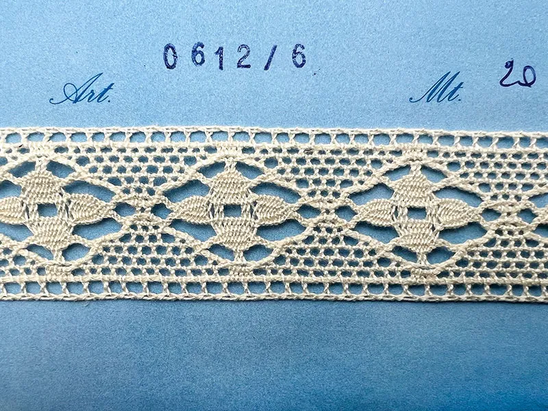 Pizzo 0612 panna cm 3,7 cf.20mt.
