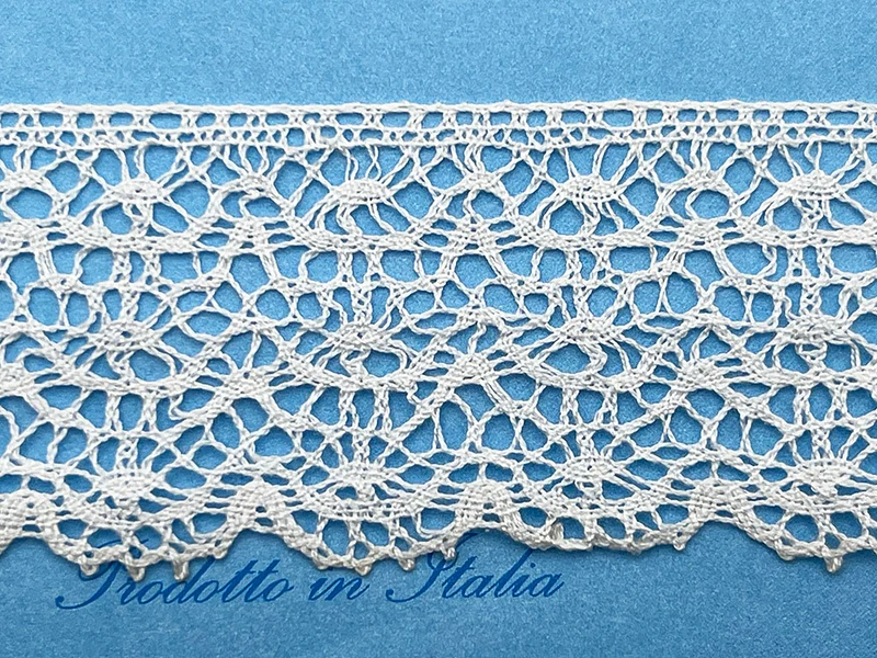 Pizzo 0951b bianco cm 4,5 cf.20mt.