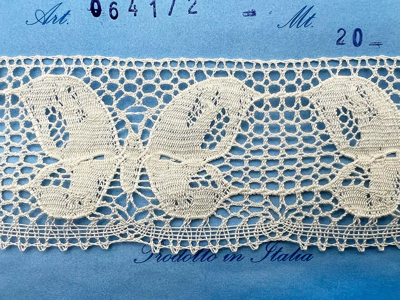 Pizzo 0641 panna cm 5 cf.20mt.