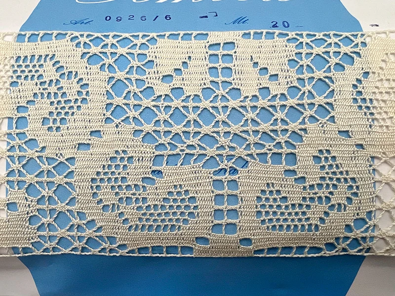 Pizzo 0926t panna cm 9 cf.20mt.