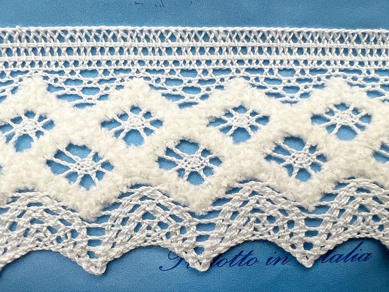 Pizzo 0549 bianco cm 5,5 cf.20mt.