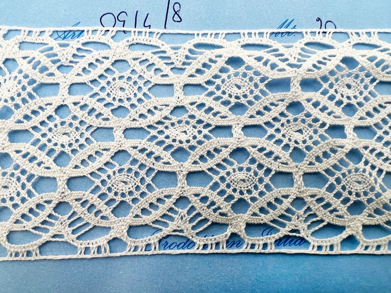 Pizzo 0914t bianco cm 7 cf.20mt.