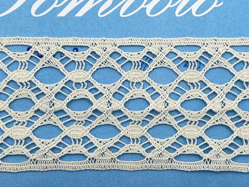 Pizzo 0856t panna cm 5,5 cf.20mt.
