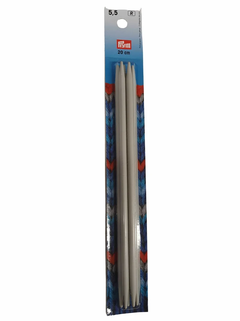 5 Ferri Gioco Ferri a Doppia Punta da Maglia Lunghezza 20 cm