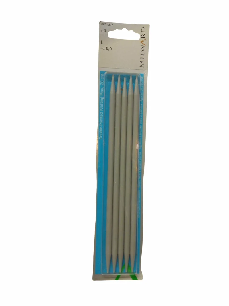 5 Ferri Gioco Ferri a Doppia Punta da Maglia Lunghezza 20 cm