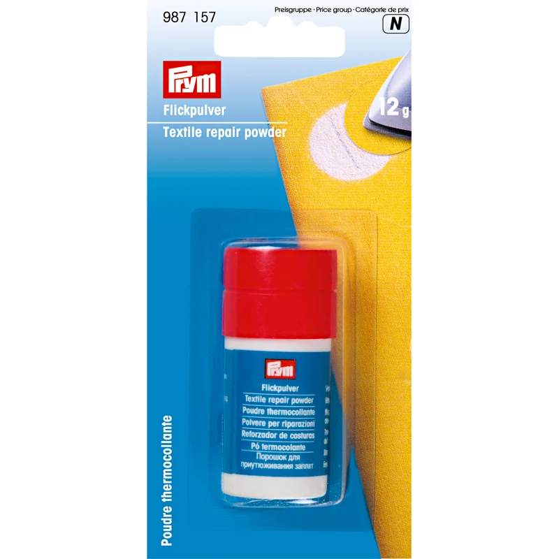 Polvere per Riparazioni Termoadesiva Applicazioni Prym art. 987157