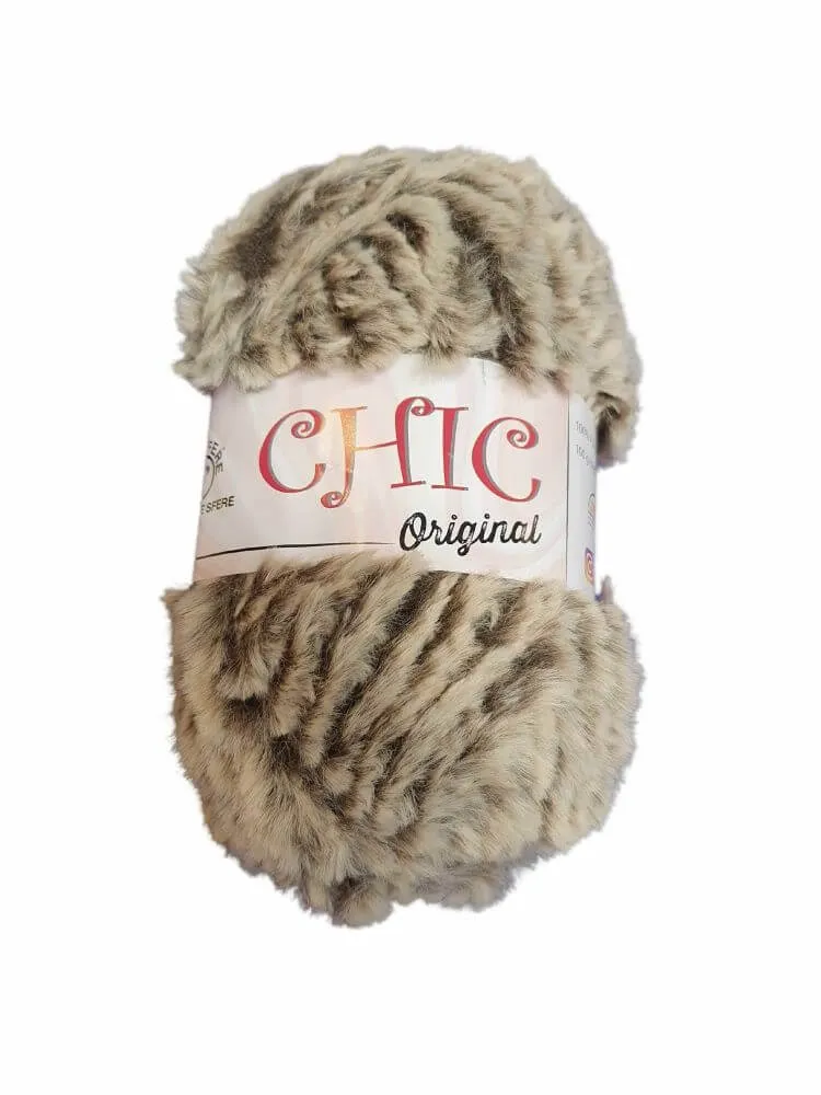 Lana Chic Original Confezione da 500 gr Tre Sfere art. 0.010.4_