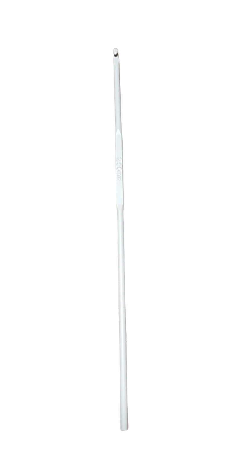 Uncinetto Pony in Alluminio Misura 2,5 mm Lunghezza 15 cm Crochet Hook