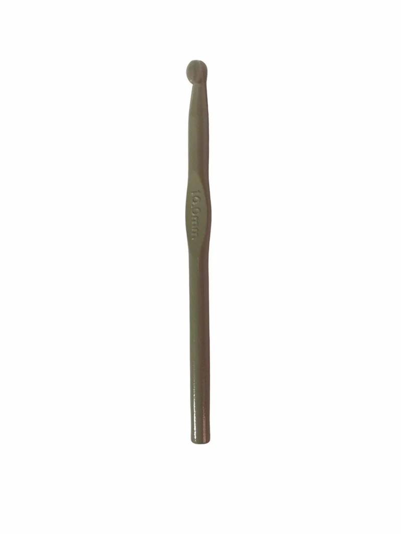 Uncinetto per Lana Misura 10 lungo 17 cm Crochet Hook Cotone Cordino