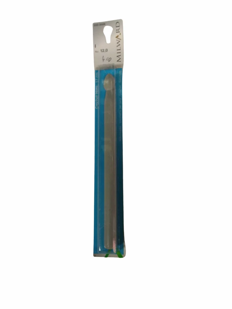Uncinetto per Lana Misura 12 lungo 17 cm Crochet Hook Milward