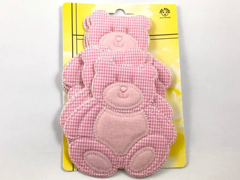 Applicazioni termoadesive orso