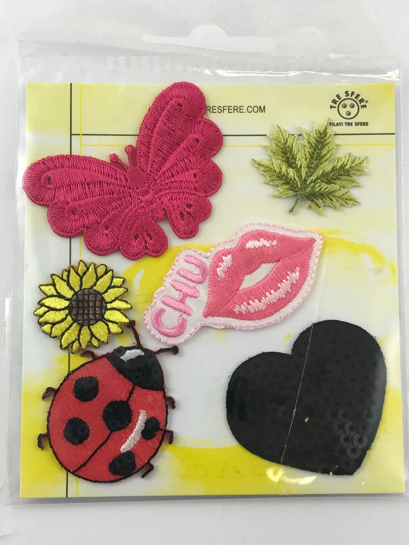 Applicazioni termoadesive assortite donna