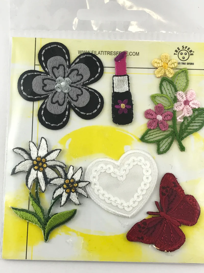 Applicazioni termoadesive assortite donna