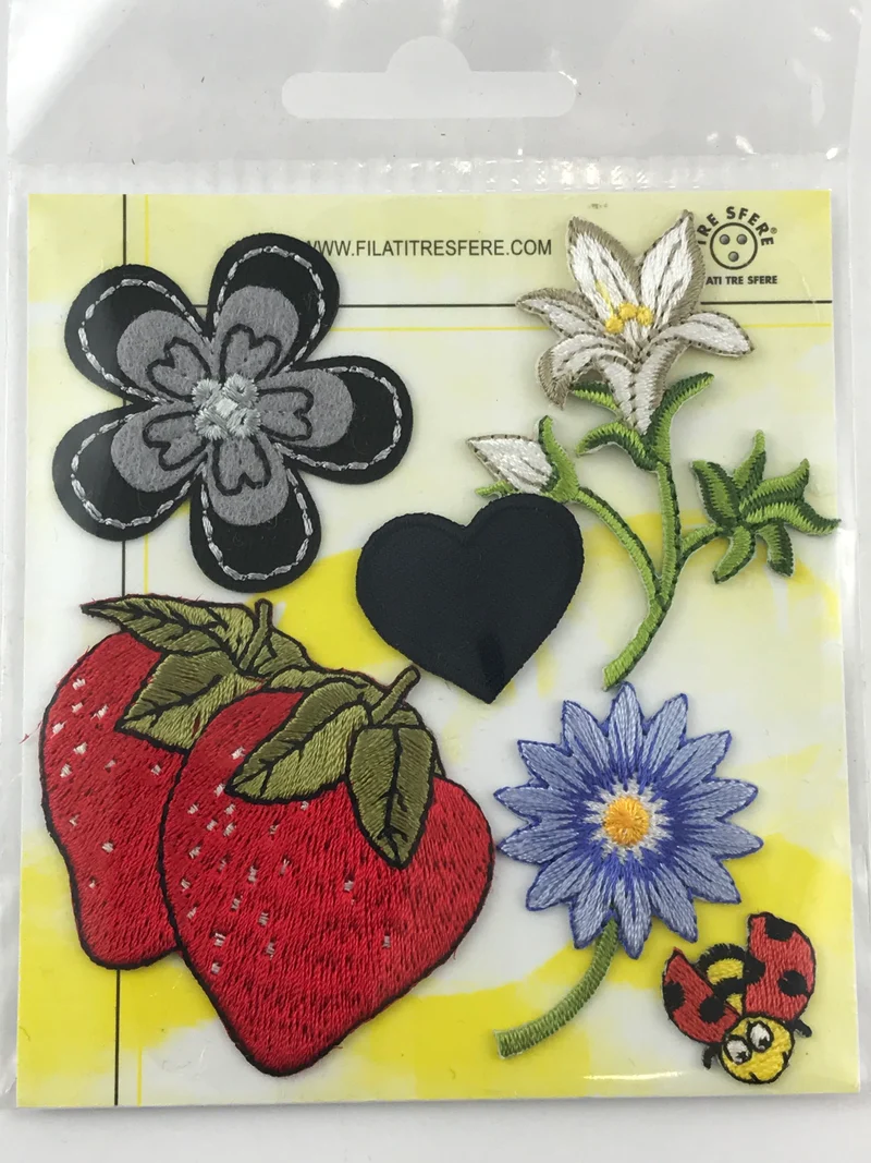 Applicazioni termoadesive assortite donna