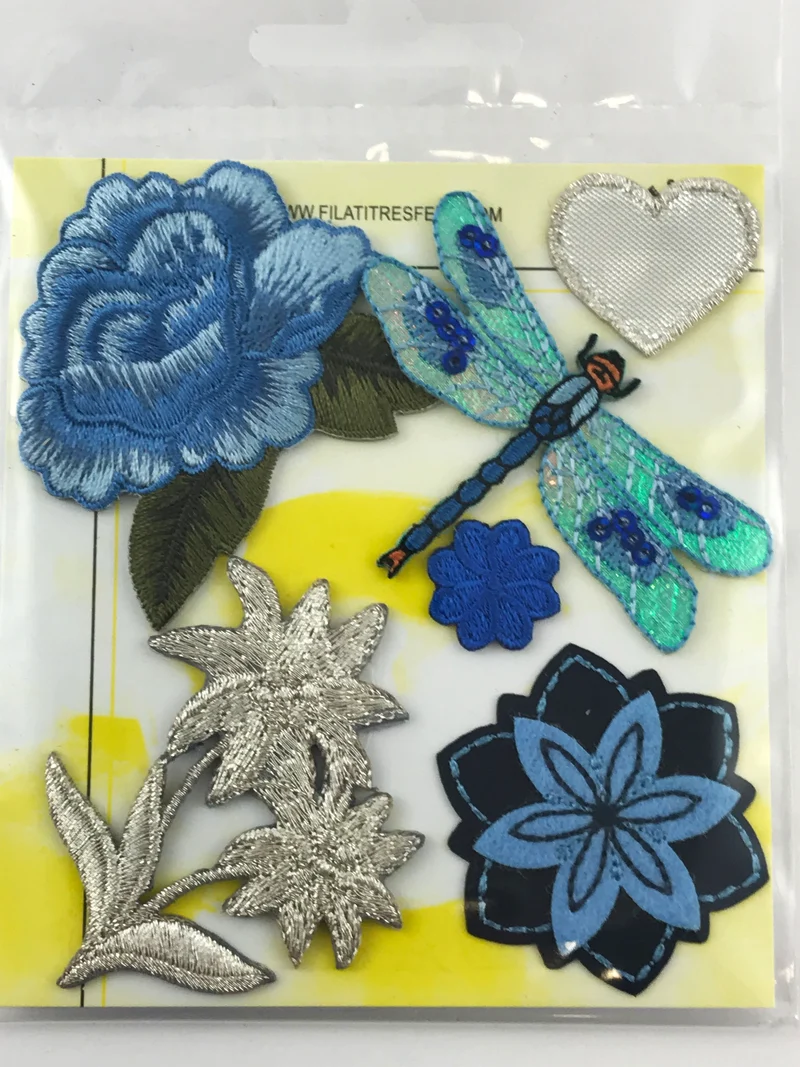 Applicazioni termoadesive assortite donna