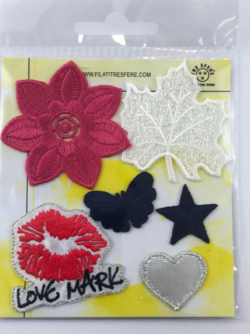 Applicazioni termoadesive assortite donna