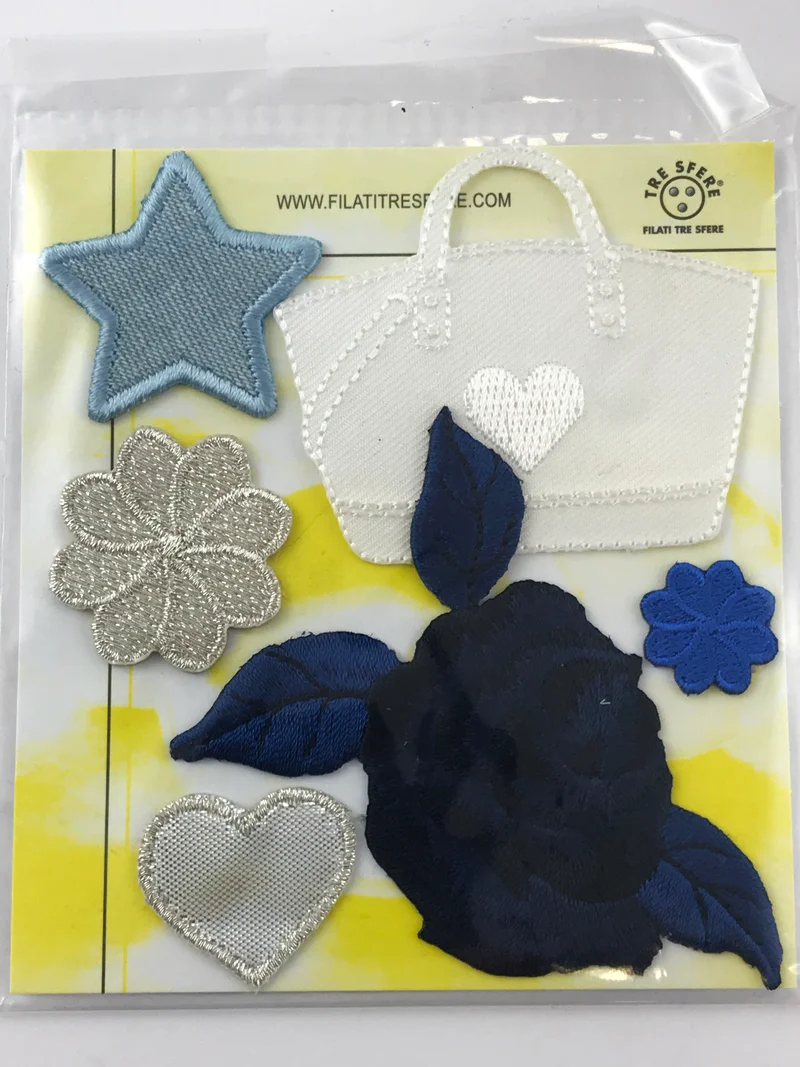 Applicazioni termoadesive assortite donna