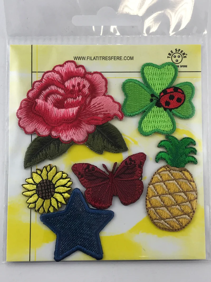 Applicazioni termoadesive assortite donna
