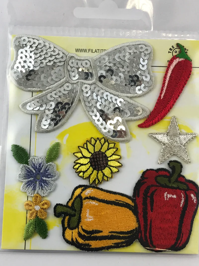 Applicazioni termoadesive assortite donna