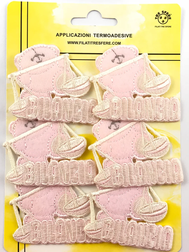 Applicazioni termodesive bilancia rosa