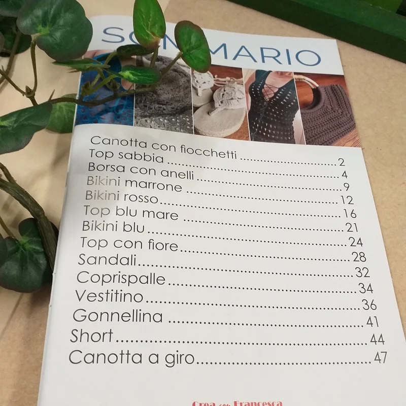 Lavori uncinetto estate schemi facili moderni top cotone canotta