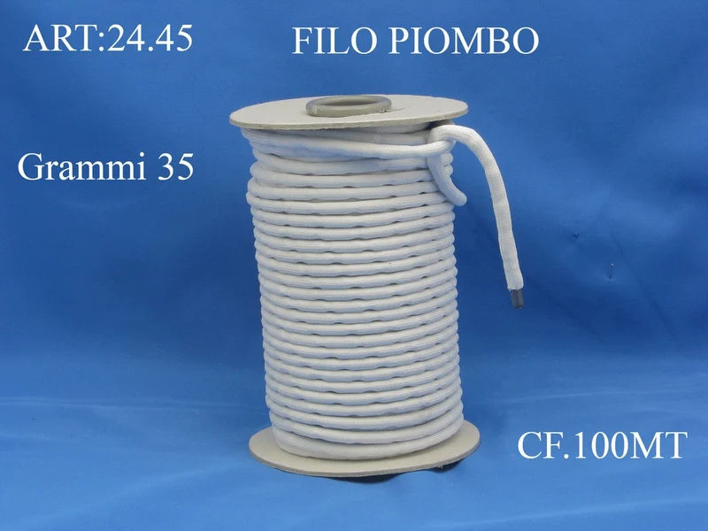 Filo piombo gr.35 cf100 mt