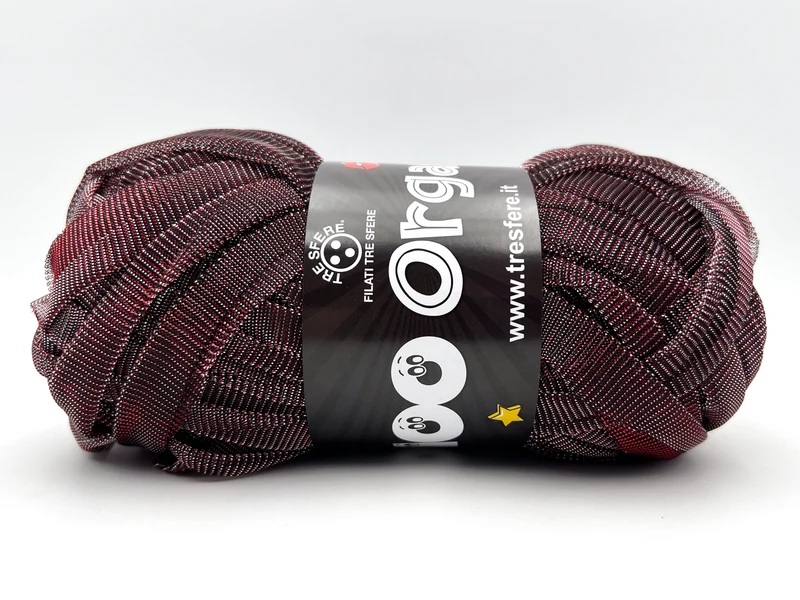Fettuccia organza waoo | cf 100 gr 70 mt | 100% poliestere