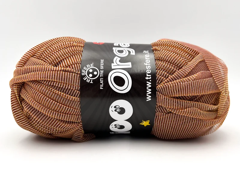 Fettuccia organza waoo | cf 100 gr 70 mt | 100% poliestere