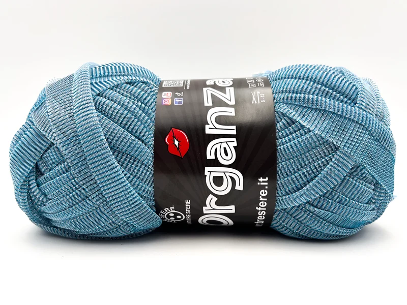 Fettuccia organza waoo | cf 100 gr 70 mt | 100% poliestere