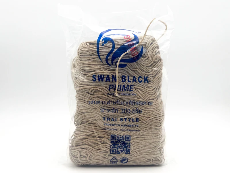 Cordino swan black prime | cf 300 gr | borse e uncinetto